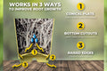 BudCups drainage design improves root growth with conical plate, bottom cutouts, and raised edges.