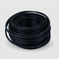BudTrainer BudHuggers black plant training wire coil for low-stress cannabis branch support and bending.