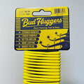 Close up shot of BudHuggers Yellow Garden Wire for tying cannabis branches